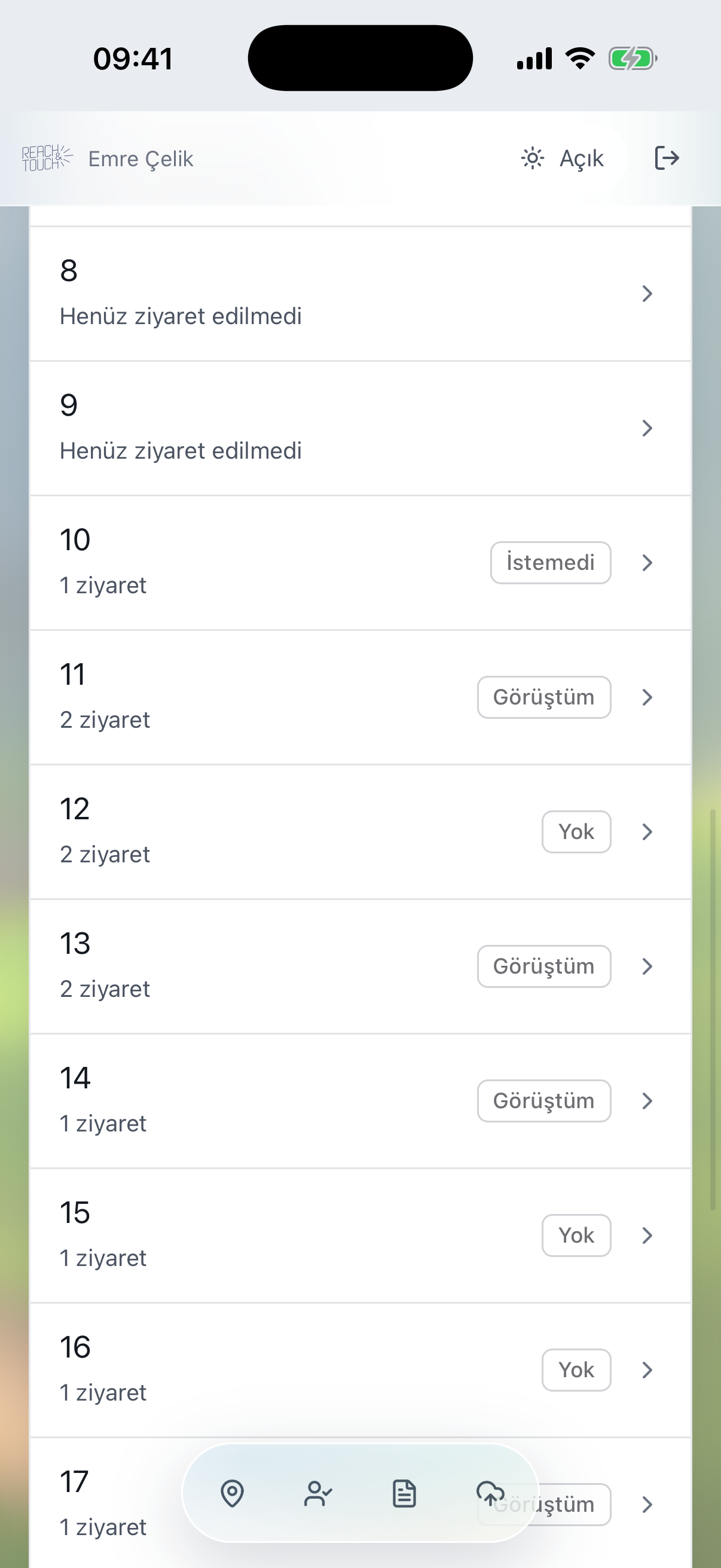 Bina ve kapı sonuçları — D2D