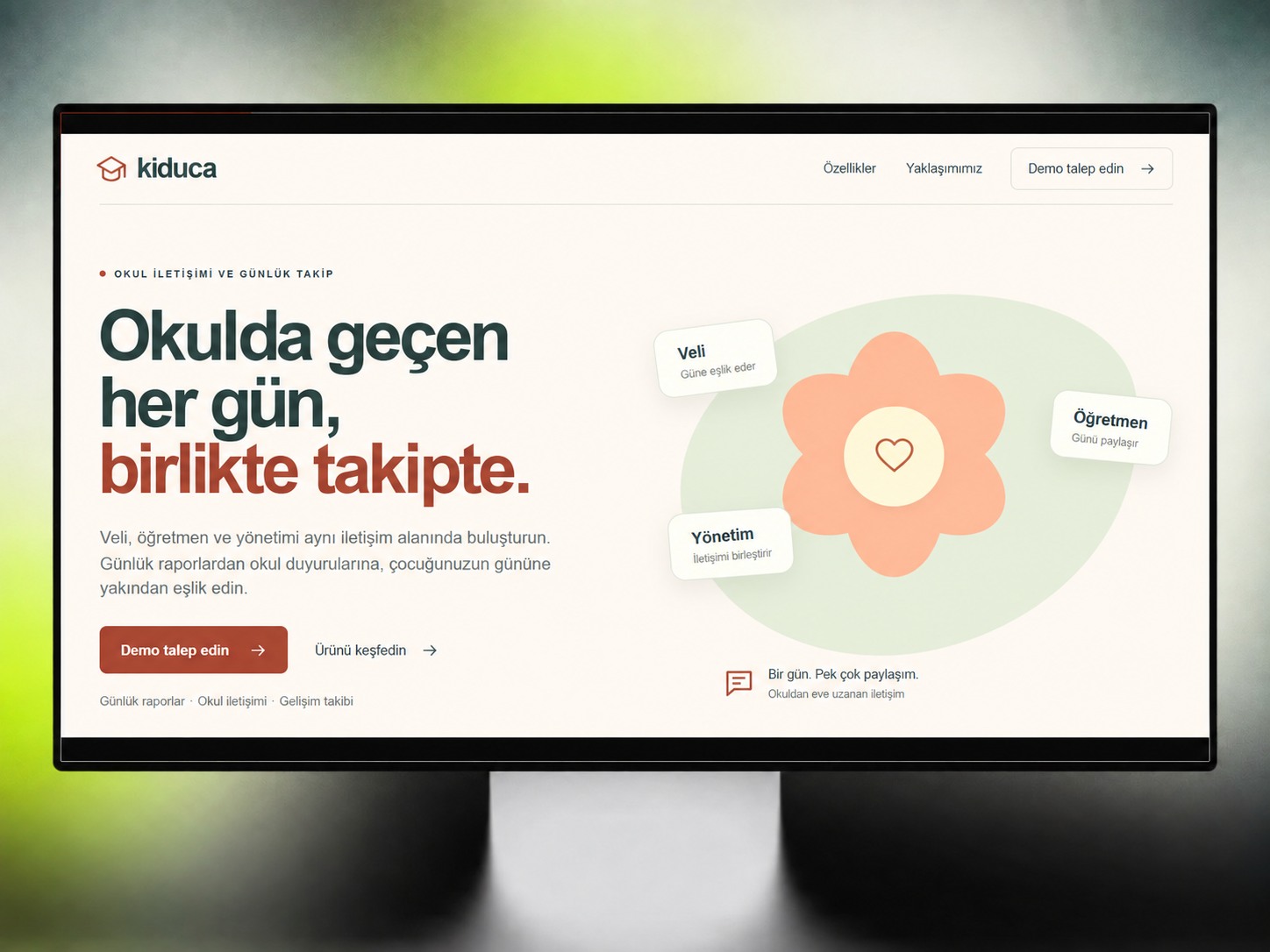 Okul iletişim ve takip uygulaması
